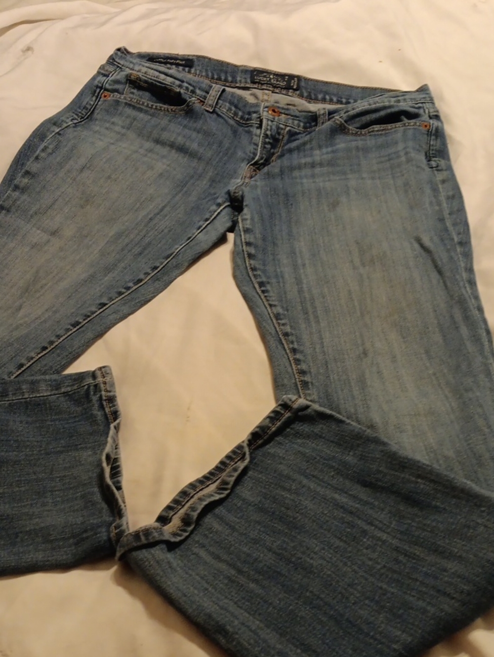 Lucky Brand Light Blue Boot Cut Jeans 14/30